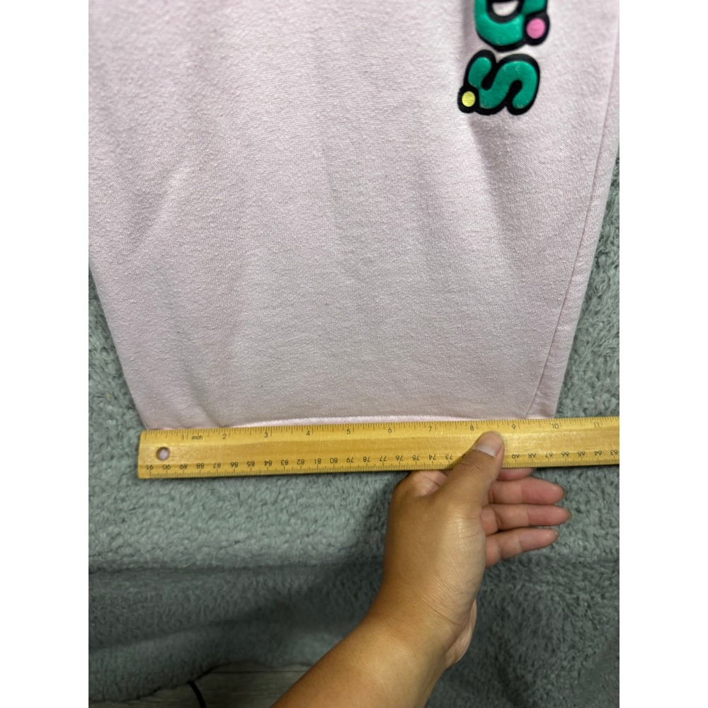 Sanrio Hello‎ Kitty and Friends Pink Wide Leg Sweatpants Small Bioworld Kawaii - Picture 5 of 9
